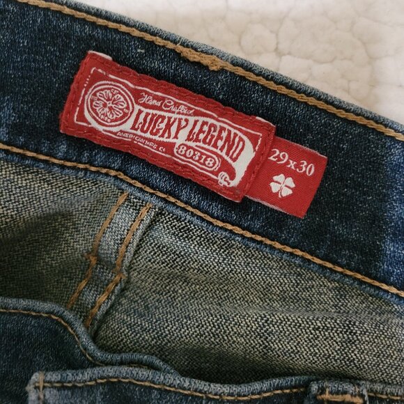 LUCKY JEANS 412 Athletic Slim Jeans 29 x 30 - Picture 4 of 6